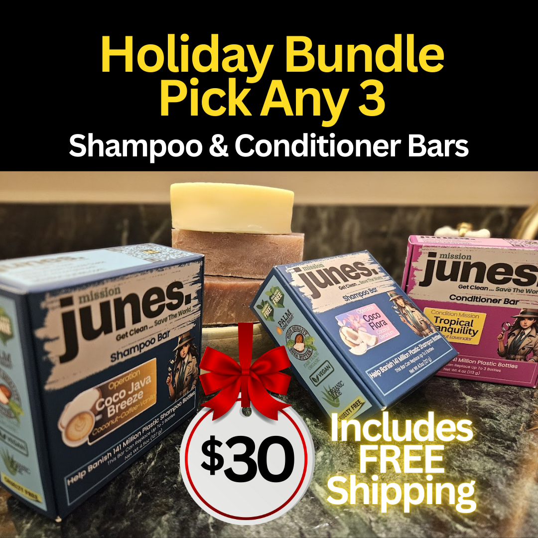 Holiday Gift Bundle - Pick Any 3 Shampoo/Conditioners